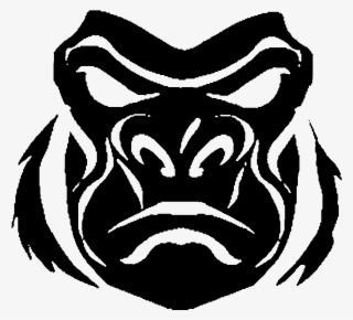 Gorilla Clipart Silverback - Gorilla Emblem Black Ops #8201476