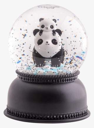 Panda Snowglobe Light - Snow Globe #8201904