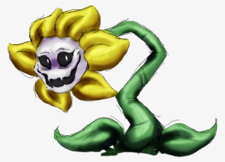 The Flower,undertale Персонажи - Cartoon #8202185