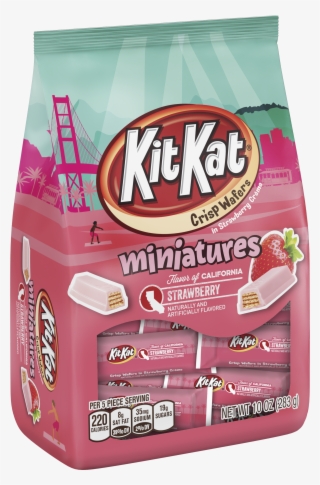 Kit Kat® Strawberry Flavored Candy Taste Of California - Strawberry Kit Kat California #8203578