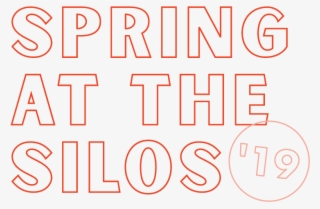 Spring At The Silos - Calligraphy #8203938