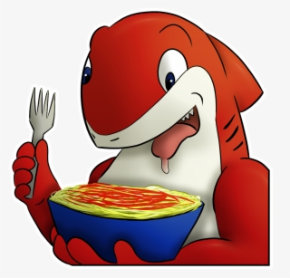 Spaghetti Shark - Cartoon #8205577