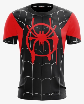 Into The Spider Verse Miles Morales Cosplay Unisex - Miles Morales Into The Spider Verse Tshirt #8205826