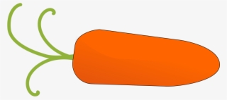 Little Carrot Clipart By Ossidiana - Carrot Clip Art #8207215