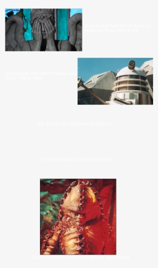 The Weeping Angels Aren't Scary - Terror Of The Zygons #8208835