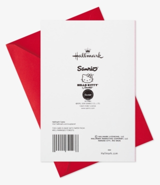 Hello Kitty® Valentine's Day Card With Stickers - Sanrio #8208843