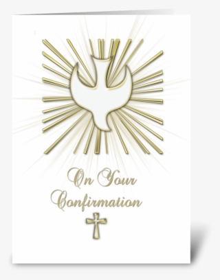 Confirmation Dove Gold - Confirmation - Free Transparent PNG Download ...