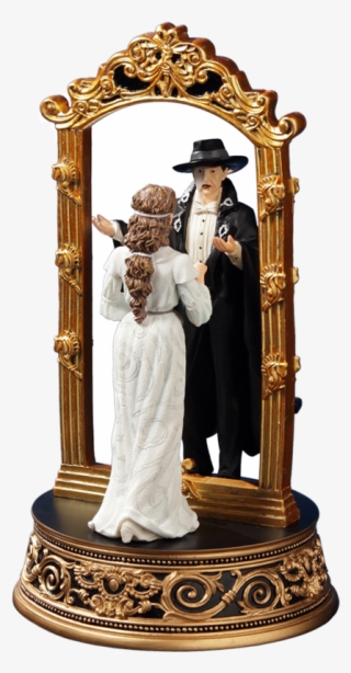 Phantom & Christine Mirror Figurine - San Francisco Music Box Company Phantom #8210117