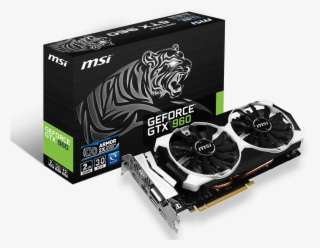 Geforce Gtx 960 2gd5t - Msi Gtx 960 Armor #8210526