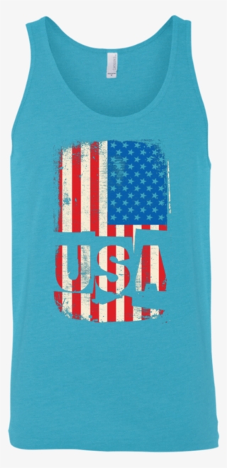 American Stars Stripes Flag Tank - Active Tank #8210556