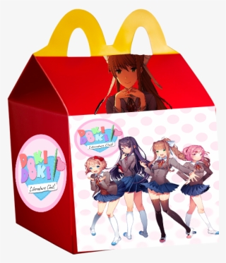 Funddlc Happy Meal - Doki Doki Literature Club Poster #8210624