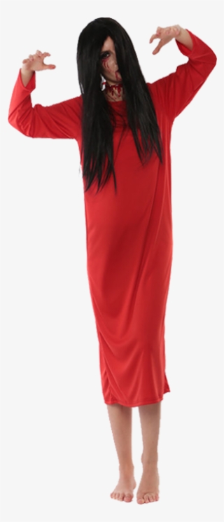 Japan Scary Movie Ghost Halloween Costumes - Girl #8211110