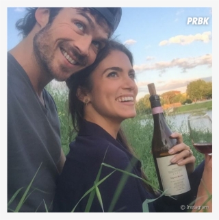 Ian Somerhalder E Nikki Reed Trocam Juras De Amor No - Ian Somerhalder With Wife #8211111