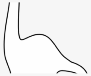 Brachiosaurus Clipart Long Neck Dinosaur - Monochrome #8211224