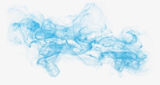 Blue Sticker - Red Smoke Png Transparent #8211898