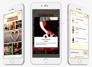 Townline Demo Iphone 6s Plus Front Angled Psd - Iphone #8213035
