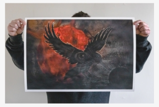 Thomas Hooper "flight Of A Dying Sun" Giclee Print - Creative Arts #8213810