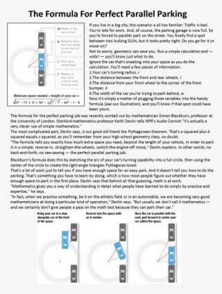 Bulletin Board - Parallel Parking #8214397