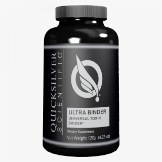 Universal Toxin Binder 120g Powder By Quicksilver Scientific - Ultra Binder Universal Toxin Binder 120g #8214547