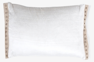 Image For 14x20" Grey Silver Decorative Pillow In Satin - Throw Pillow #8214583