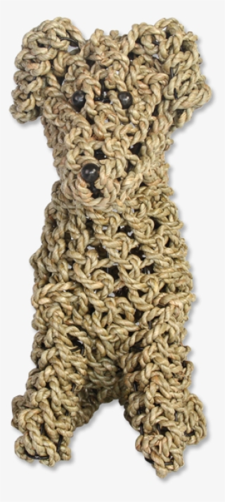 Natural Rope Dog - Crochet #8214849