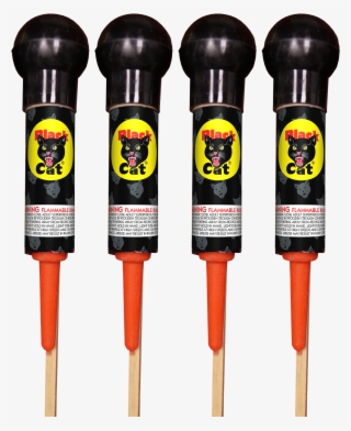 Red White And Blue Fireworks Png - Black Cats Rockets #8216235