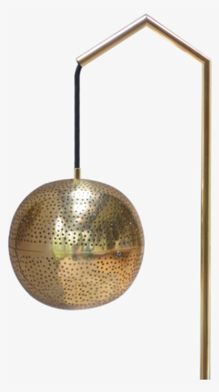 Amur Floor Lamp - Brass #8216345