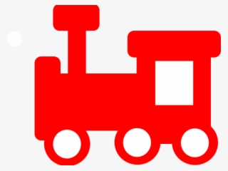 Train Clipart Silhouette - Red Clip Art #8217091
