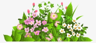 Free Png Download Flowers Decorative Element Clipart - Flowers Png Clipart #8217470