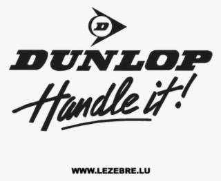 Sticker Dunlop Handle It Logo - Poster #8218250