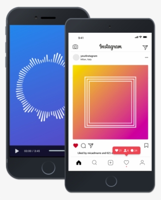 Create Audio Posts Formatted For Any Social Platform - Smartphone #8218441