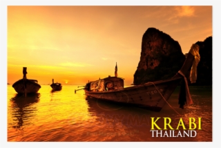 Sea&longtail Boat Sunset Th, - Long-tail Boat #8219739