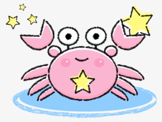 Zodiac Clipart Cancer Crab - Cartoon Girl Crabs #8220593
