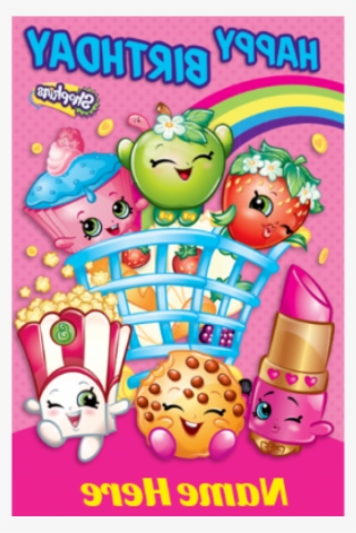 Shopkins Birthday Card 9ddf Shopkins Birthday Card #8221664