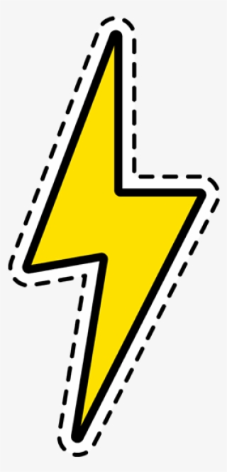Lightning Patch - Triangle #8221687