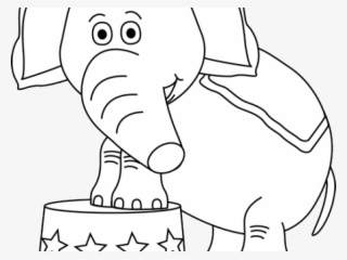 Circus Clipart Circus Elephant - Indian Elephant #8222060