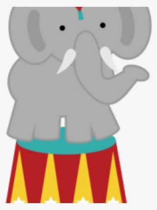 Cartoon Circus Elephant - Elephant Circus Png #8222686