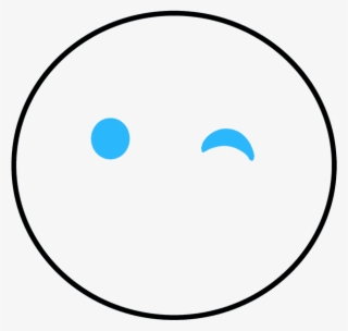 How To Draw Wink Emoji - Easy Earth Images Drawing #8222944