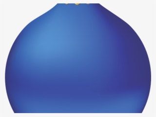 Christmas Ornament Clipart Blue - Sphere #8222947