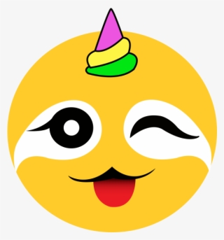 2 Tongue Out Winking Eye - Smiley #8223376