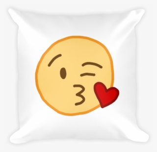 Kissing Wink Pillow - Throw Pillow #8223604