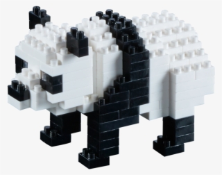 Panda Bear Brixies Stones #8223955