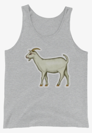 Men's Emoji Tank Top - Goat #8225698