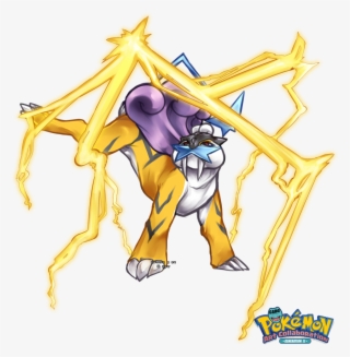Raikou Used Thunder By Kavaro - Pokemon Snap #8227171