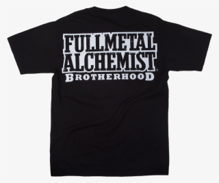 Full Metal Alchemist Brothers Black Tee - Active Shirt #8227305