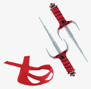 Raphael's Conceal And Reveal Sai Role Play Kit - Teenage Mutant Ninja Turtles Raphael Sais #8227533