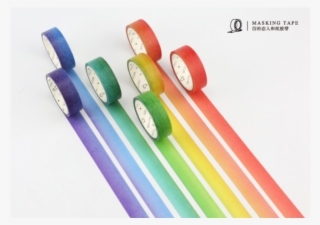 Rainbow Color And Beautiful Gradient - Masking Tape #8228124