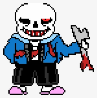 Sans Undertale - Sans Sprite - Free Transparent PNG Download - PNGkey