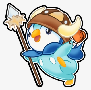 Pokemon Sticker - Cute Piplup Png #8228836