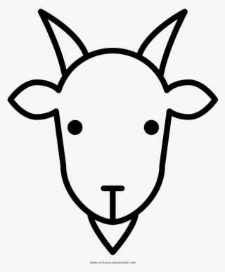 Goat Coloring Page - Pentagram #8228840